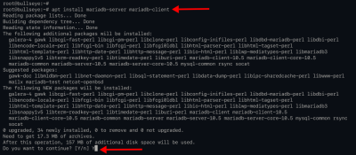 Installing MariaDB Server Debian 11
